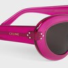 버터플라이 S320 선글라스 - 아세테이트 - TRANSPARENT FUCHSIA -  - 2 | CELINE