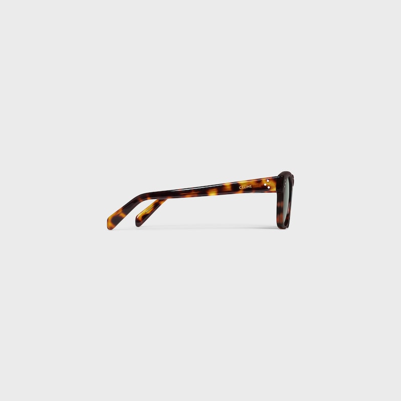 Black Frame 42 Sunglasses in Acetate - DARK HAVANA -  - 1 | CELINE