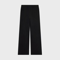 PANTALONES CON CORDONES DE LONA DE ALGODÓN - NEGRO -  - 2 | CELINE