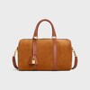LARGE BOSTON in SUEDE CALFSKIN - TOBACCO - TOP-HANDLE BAGS - 1 | CELINE