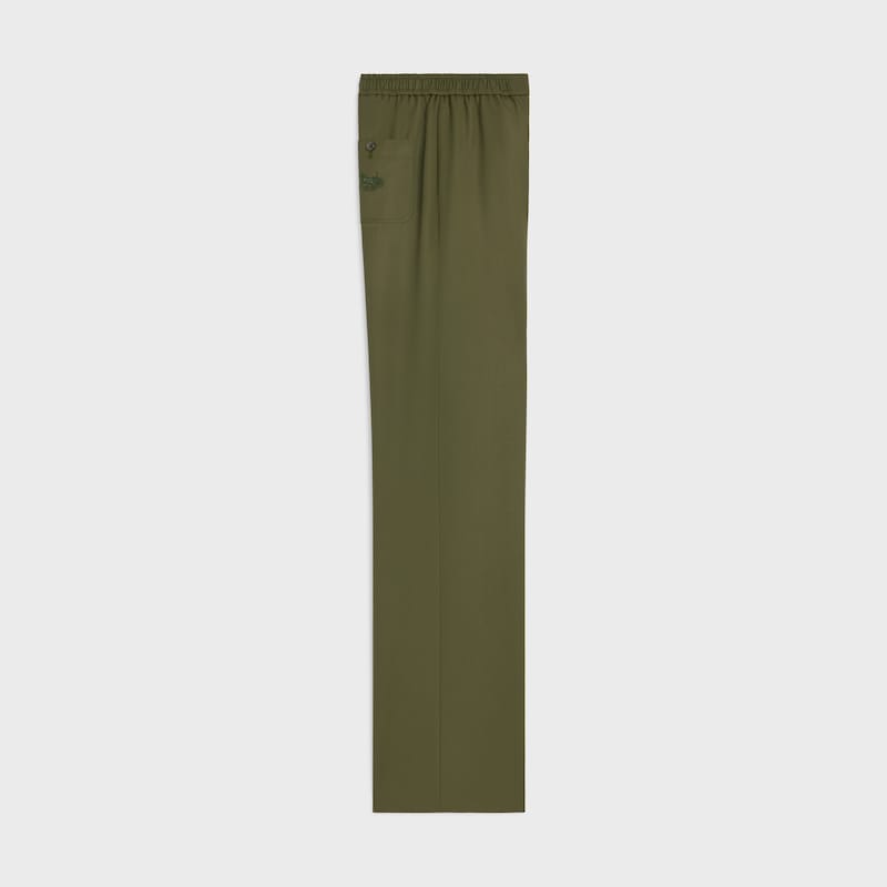 PANTALONES DE LANA - Oliva -  - 1 | CELINE