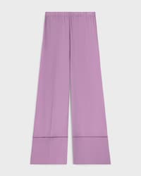 pyjama trousers IN silk satin - GLYCINE -  - 2 | CELINE