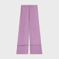 pyjama trousers IN silk satin - GLYCINE -  - 2 | CELINE