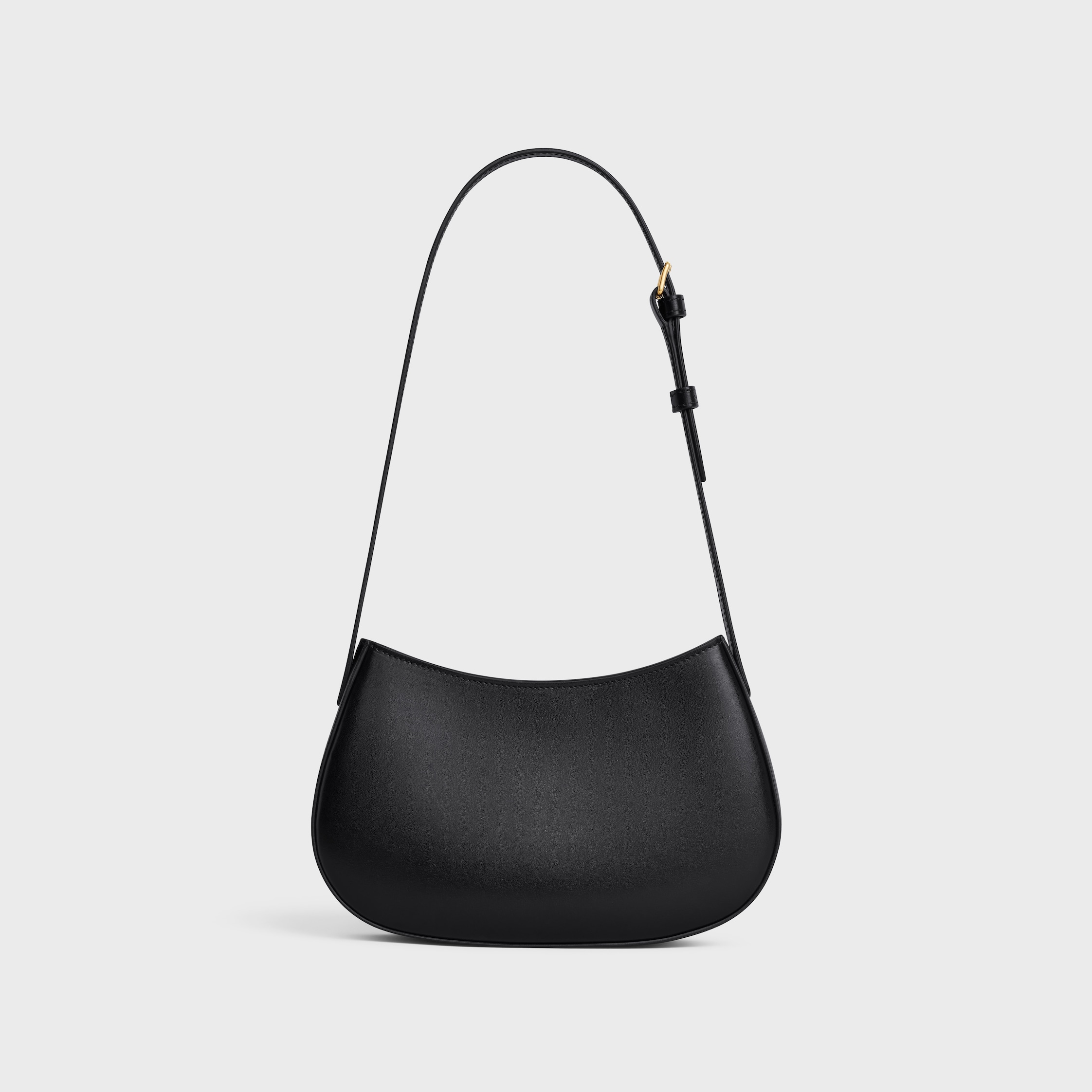 MEDIUM TILLY BAG IN shiny calfskin - BLACK | CELINE