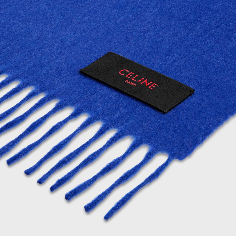 scarf IN cashmere - SAPPHIRE BLUE -  - 1 | CELINE