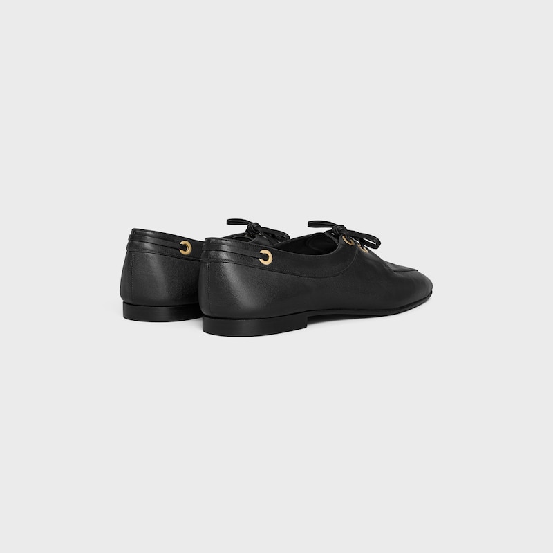 MILES LOAFER IN SUPPLE CALFSKIN - BLACK -  - 1 | CELINE