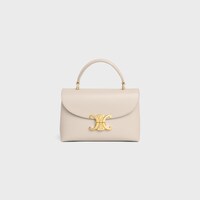 TEEN NINO TASCHE AUS GLATTEM, SATINIERTEM KALBSLEDER - BLASSBEIGE - NINO - 1 | CELINE