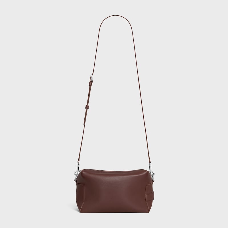 CROSSBODY BAG TAKE AWAY IN SMOOTH CALFSKIN - CHESTNUT - NEW - 1 | CELINE