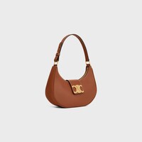 MEDIUM AVA TRIOMPHE BAG IN smooth Calfskin - TAN - THE TRIOMPHE BAG - 2 | CELINE