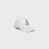 anchor baseball cap in washed cotton - OFF WHITE -  - 1 | CELINE