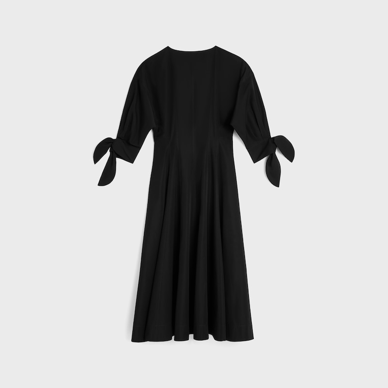 abito IN POPELINE DI COTONE - NERO -  - 1 | CELINE