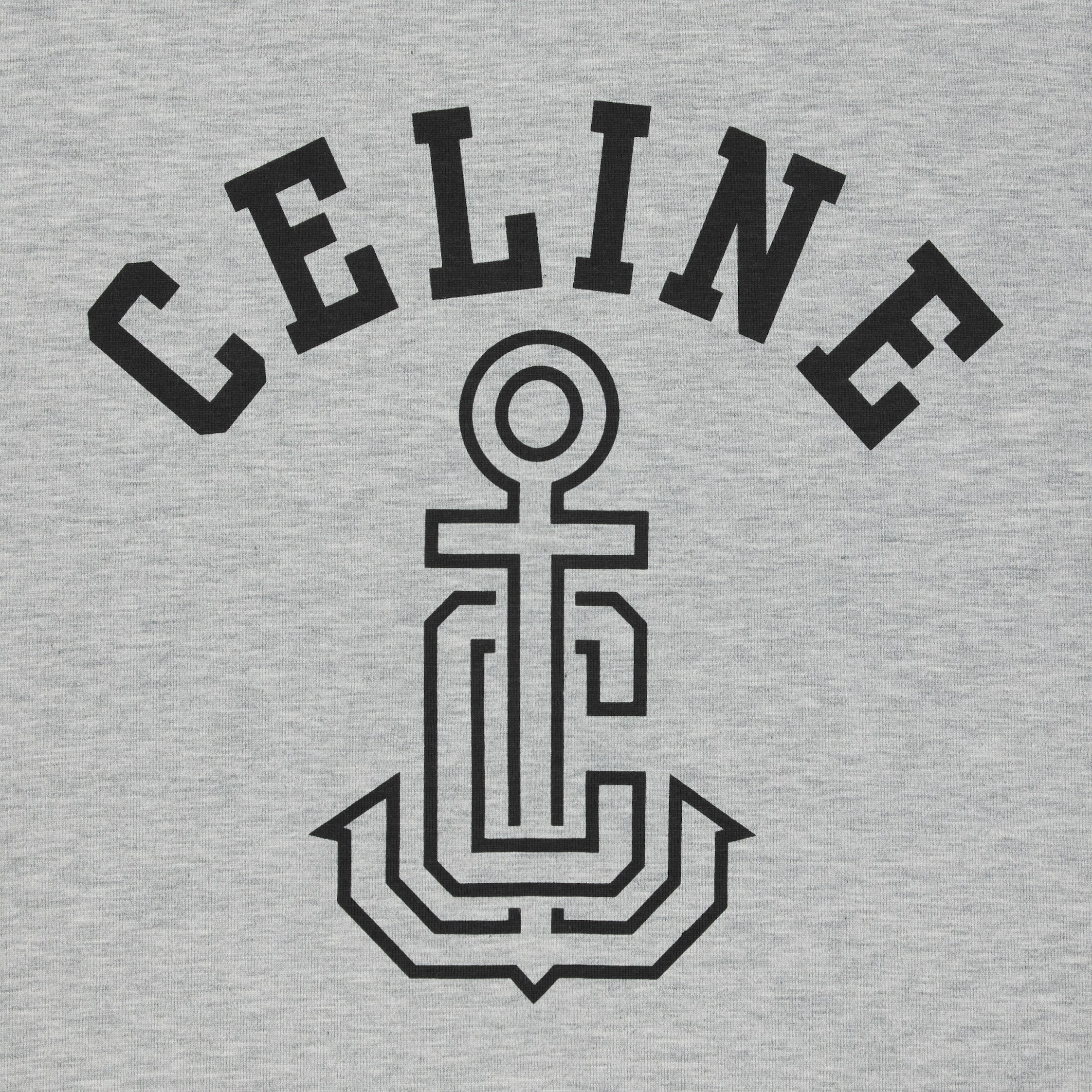 Tシャツ・カットソー CELINE T-SHIRT 70'S CELINE ANCRE JERSEY COTON CELINE ANCHOR 70'S T-SHIRT IN COTTON JERSEY - | CELINE