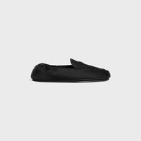 CELINE ADAM - SLIP-ON LOAFER IN GOATSKIN - BLACK -  - 1 | CELINE