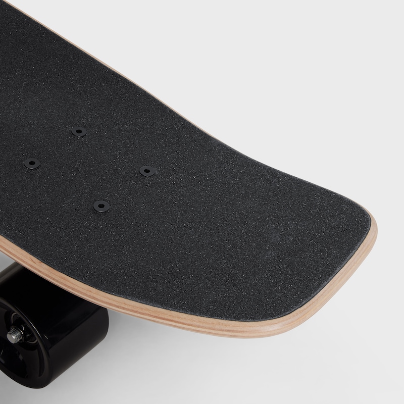 MINI CRUISER in Wood with Celine print - BLACK -  - 1 | CELINE