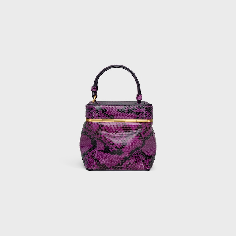 CUBE IN PYTHON - MAGENTA - SHOULDER BAGS - 1 | CELINE