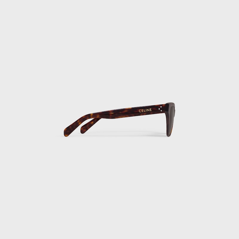 Cat Eye S359 sunglasses in Acetate - RED HAVANA -  - 1 | CELINE