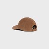 triomphe baseball cap in corduroy - CAMEL -  - 4 | CELINE