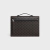標誌印花牛皮革文件夾 - 黑色 - GIFT FINDER - 3 | CELINE