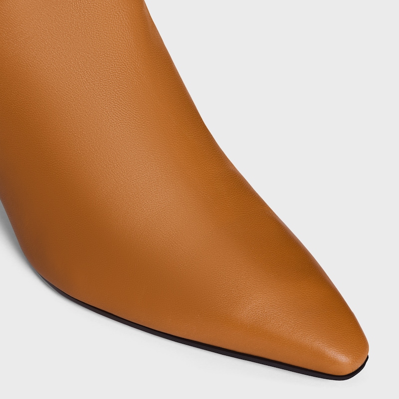 STAGE - HIGH BOOT IN LAMBSKIN - SAHARA -  - 1 | CELINE