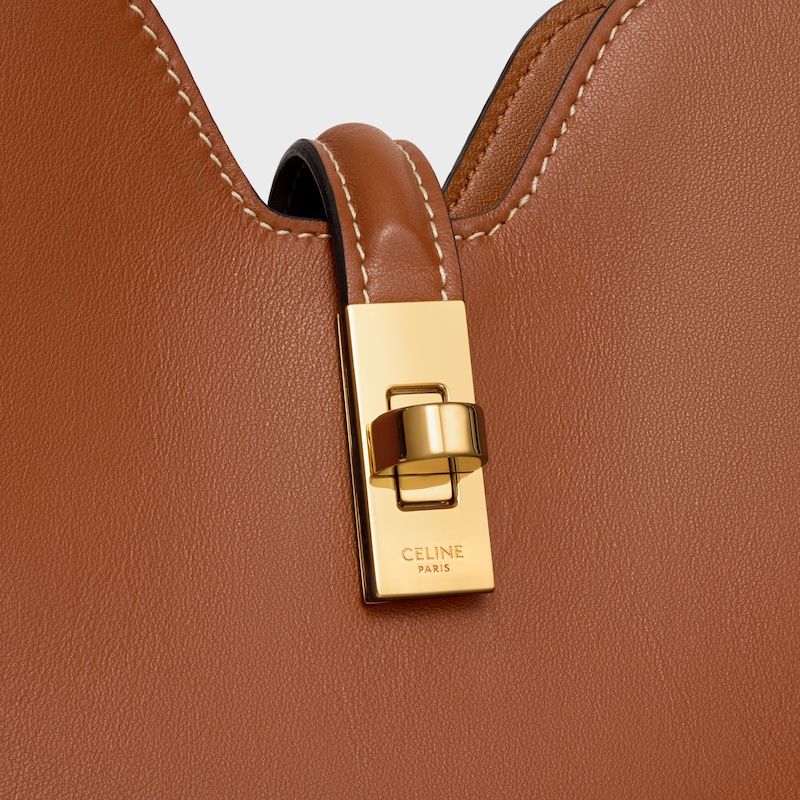 SHOULDER CAMILLE 16 SOFT IN SMOOTH CALFSKIN - TAN - MORE LINES - 1 | CELINE