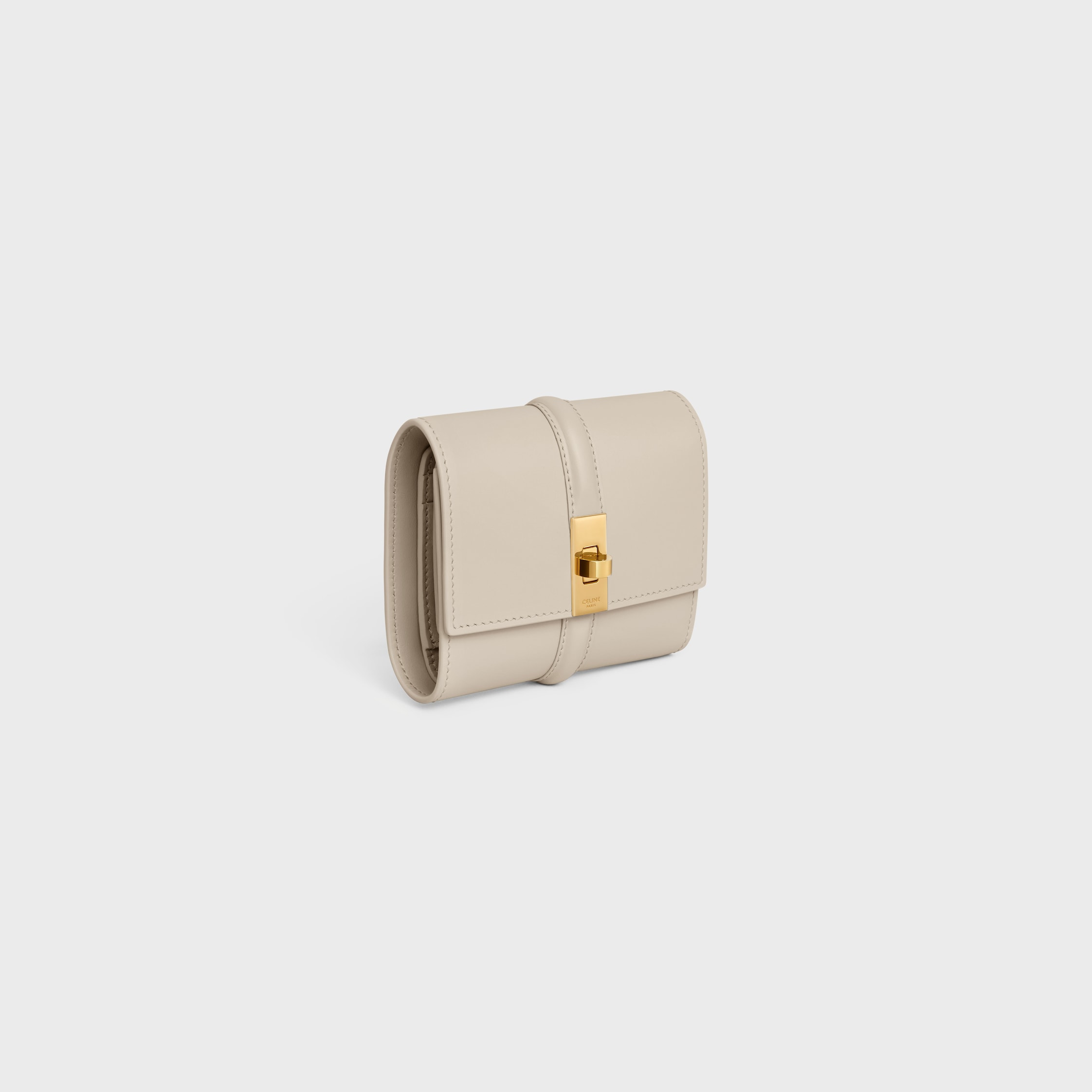 CELINE*楽しい夜を*スモール トライフォールド ウォレット 16 CELINE スモールトリフォールドウォレット16 セーズ