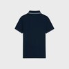 classic polo shirt in cotton piqué - NAVY/OFF WHITE -  - 2 | CELINE