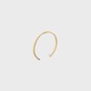 Torsion Bracelet in  Yellow Gold and Diamonds - Yellow Gold and White -  - 2 | CELINE