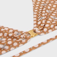 triomphe triangle top IN triomphe matte jersey - DESERT/ORANGE -  - 2 | CELINE