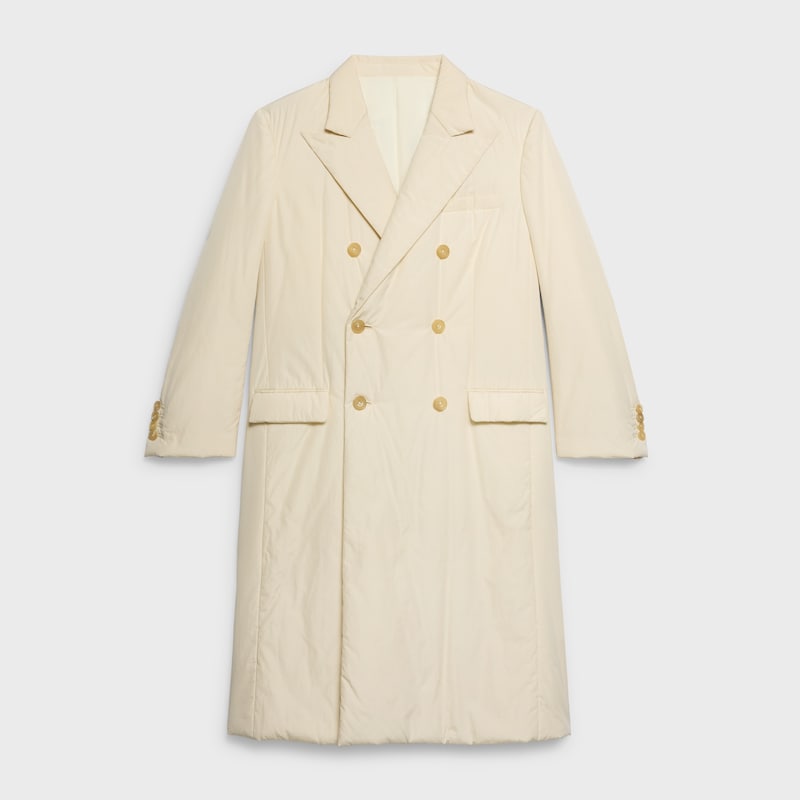 coat IN cotton poplin - NATUR -  - 1 | CELINE