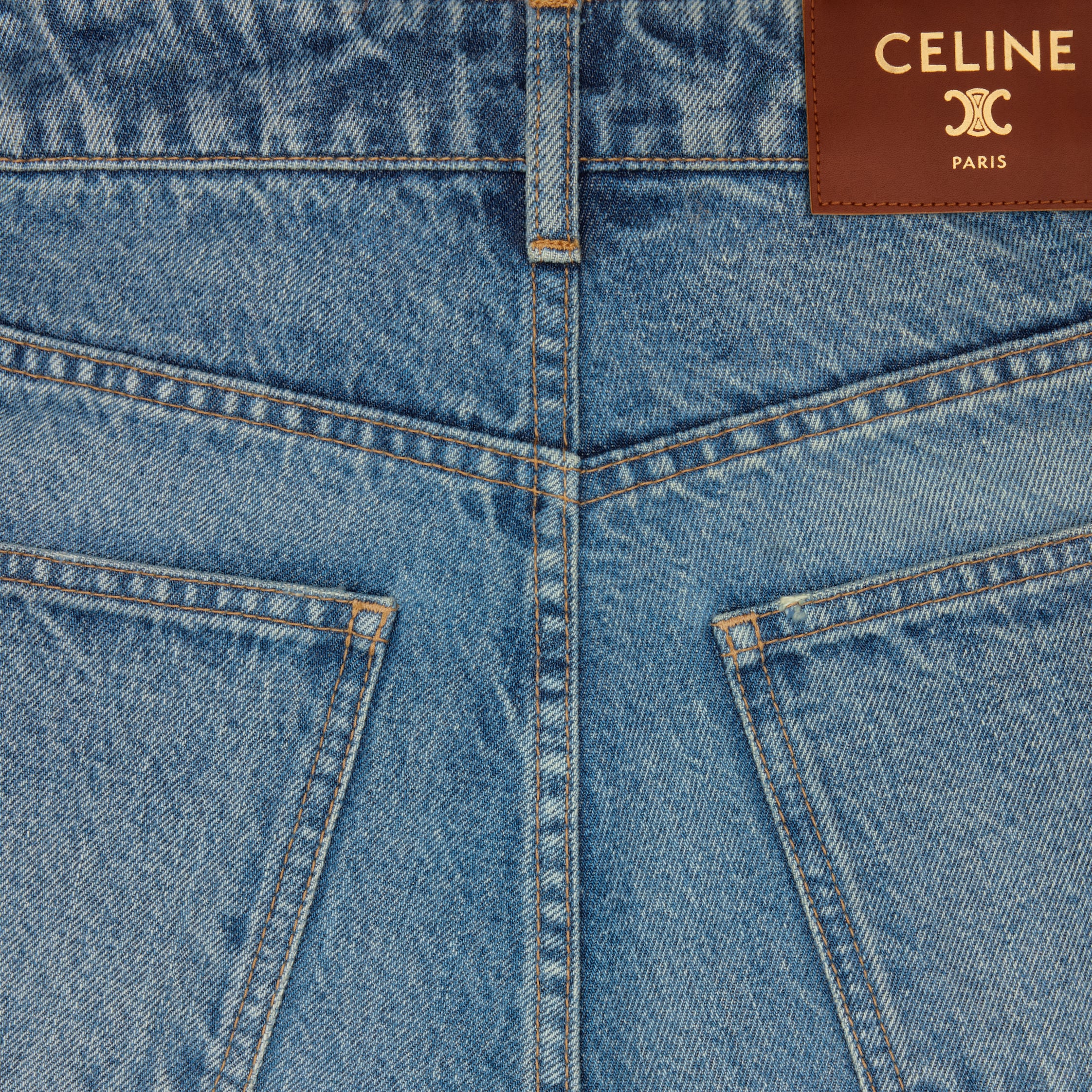 フレアジーンズ 001 / デニム - ヴィヴィエンヌガラス | CELINE