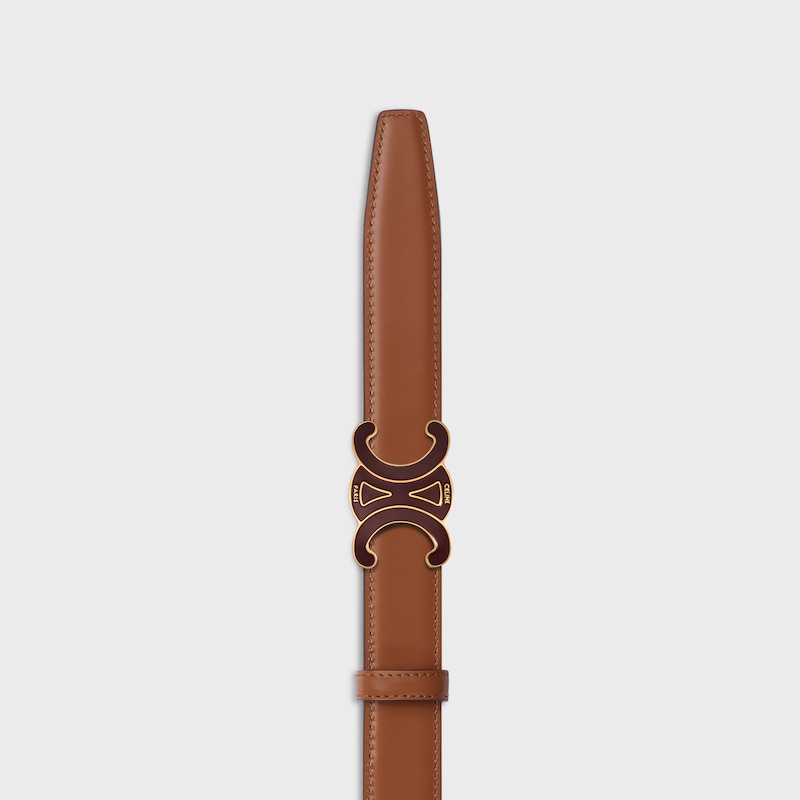 Wendbarer Riemen 25 mm AUS TAURILLON -  -  - 1 | CELINE
