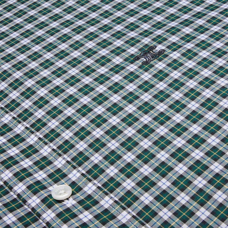 衬衫 - 白色/绿色/黄色 -  - 1 | CELINE