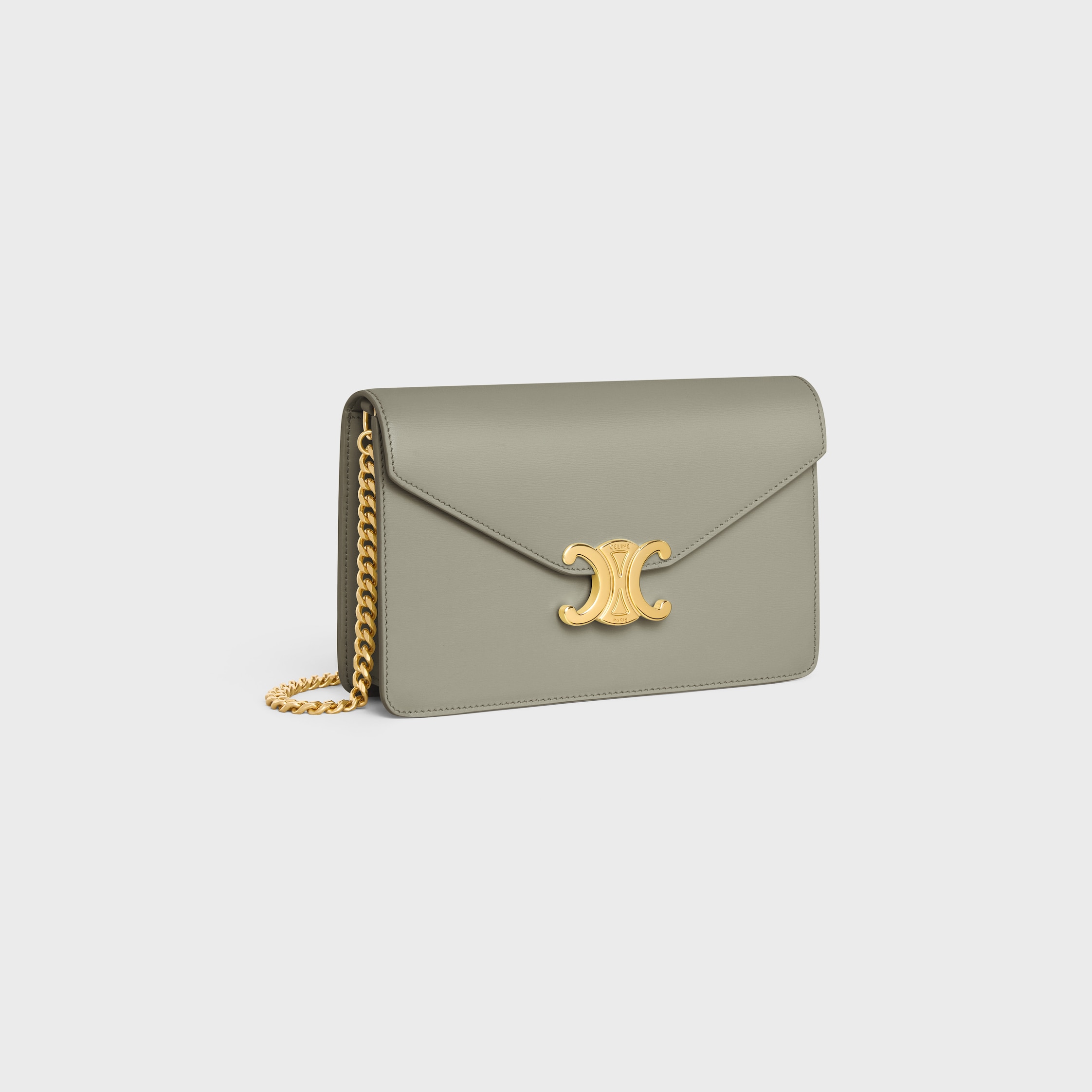 CELINE チェーンウォレット マーゴ / シャイニーカーフスキン CELINE】チェーンウォレット マーゴ / シャイニーカーフスキン