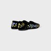 MOCAS&Iacute;N AURA DE TERCIOPELO CON BORDADO DE FLORES - NEGRO -  - 1 | CELINE