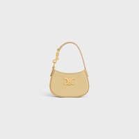 MICRO TILLY IN Shiny Calfskin - Spring Yellow - CHARMS AND ACCESSORIES - 1 | CELINE