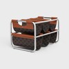 Wine rack in Triomphe Canvas and steel - TAN - HOME - 1 | CELINE