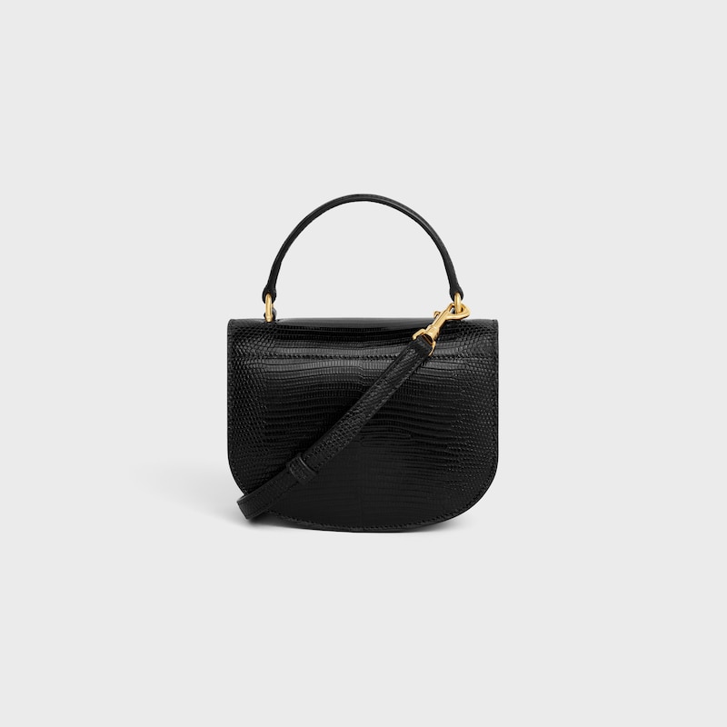 蜥蝪皮迷你型BESACE CLEA手袋 - 黑色 - 更多款式 - 1 | CELINE