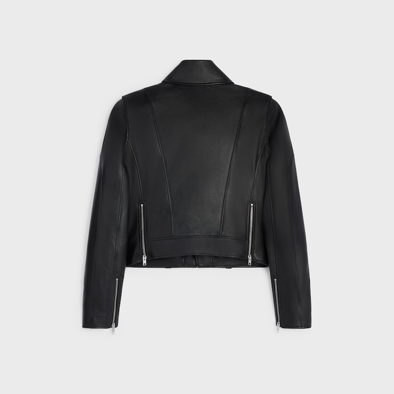 biker jacket IN calfskin - BLACK -  - 1 | CELINE