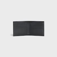 Bi-fold card holder IN GRAINED CALFSKIN - BLACK - NEW - 2 | CELINE