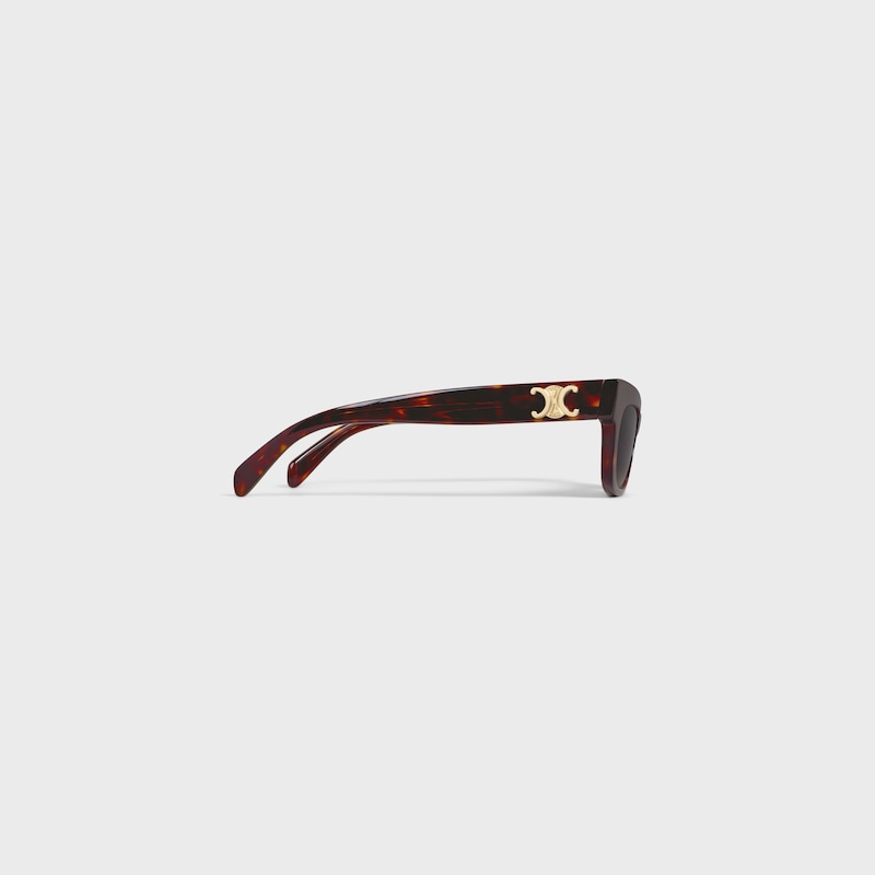 Triomphe 19 sunglasses in Acetate - RED HAVANA -  - 1 | CELINE