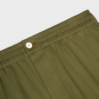 trousers IN cotton twill - Light Camel -  - 2 | CELINE