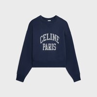 宽松卫衣 - 海军蓝/米白色 -  - 1 | CELINE