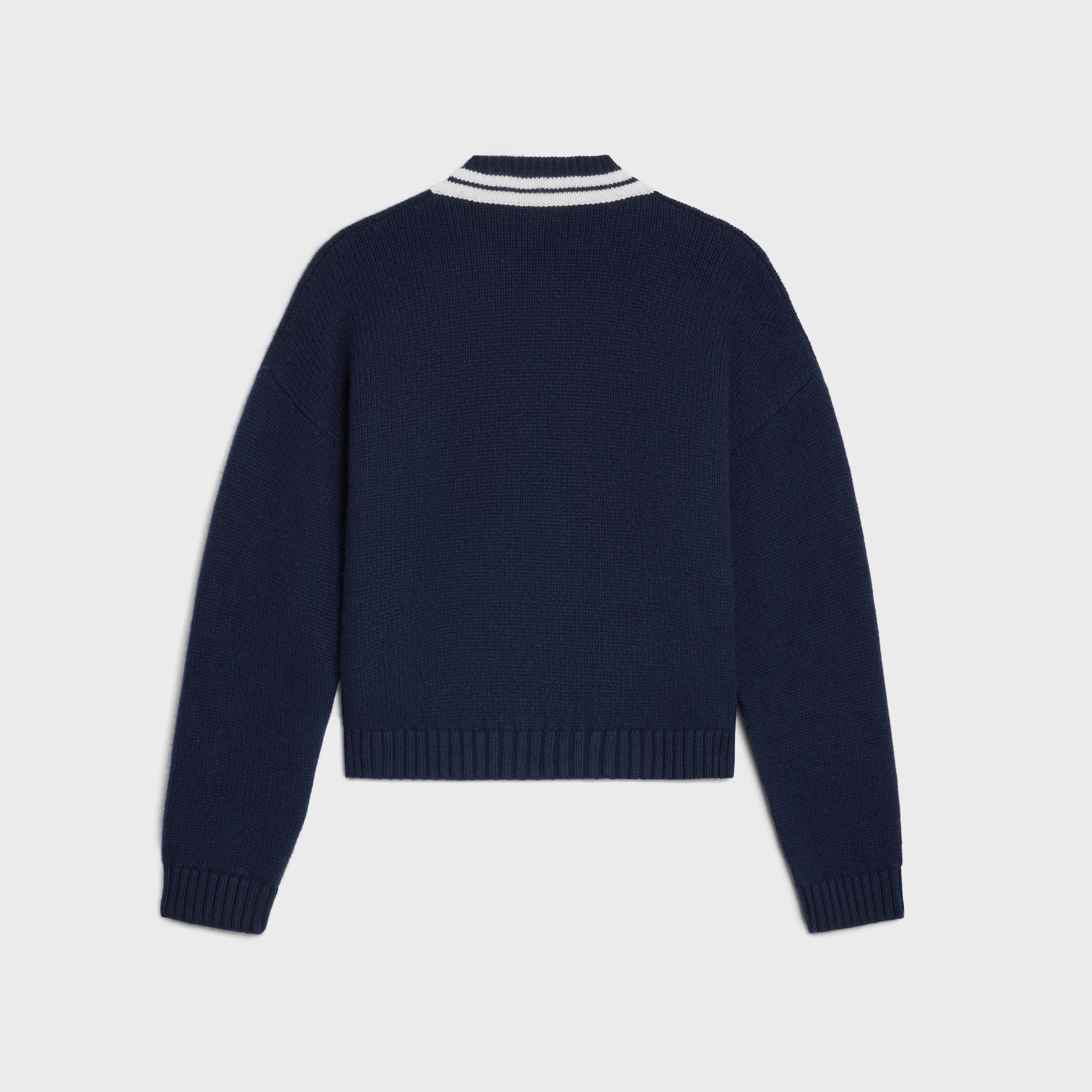 CELINE シルク混 Vネックニット 1_fd95e8c3-973f-466c-aeef-