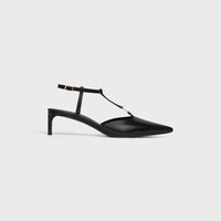 CELINE 키튼 T 바 스트랩 펌프스 - 카프스킨 - 블랙 -  - 1 | CELINE