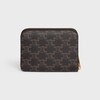 Set Playing Cards in Triomphe Canvas - BLACK / TAN - HOME - 4 | CELINE