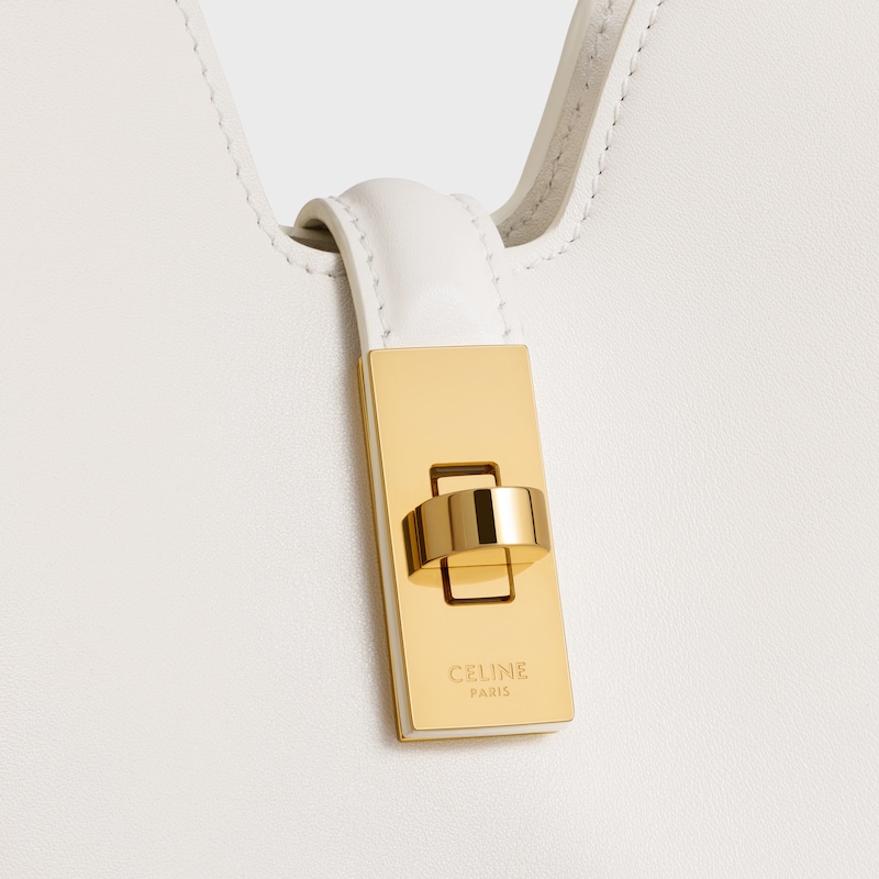 SMALL CAMILLE 16 SOFT BAG IN SMOOTH CALFSKIN - RICE - MORE LINES - 1 | CELINE