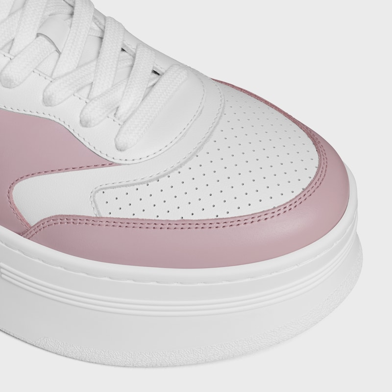 BLOCK TRIOMPHE運動鞋 - 淡雅粉紅 / 螢光白 -  - 1 | CELINE