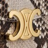 MINI CHAIN BESACE CLEA in PYTHON - NATURAL - MORE LINES - 5 | CELINE