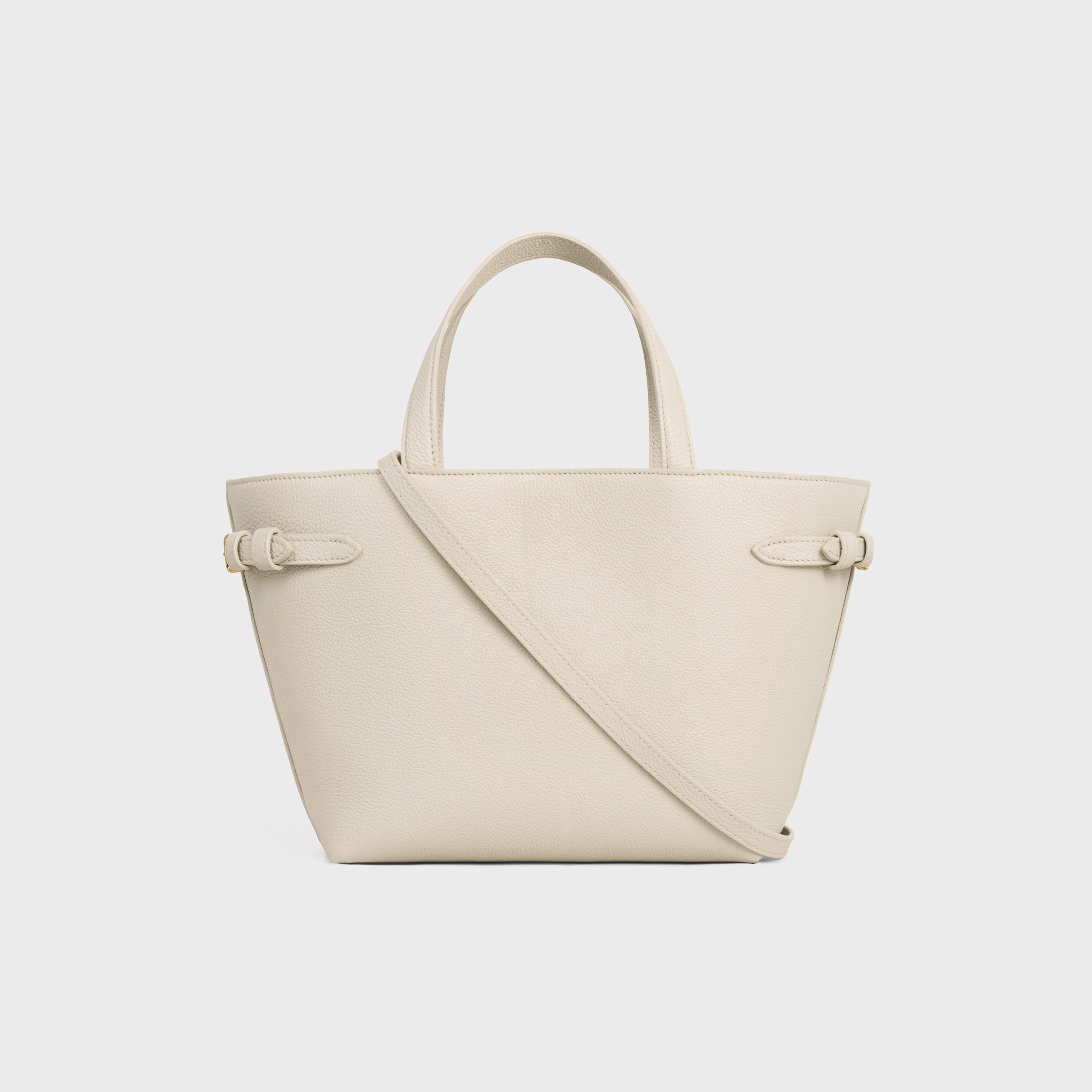 MINI CABAS ANAIS CUIR TRIOMPHE in Grained calfskin - PALE