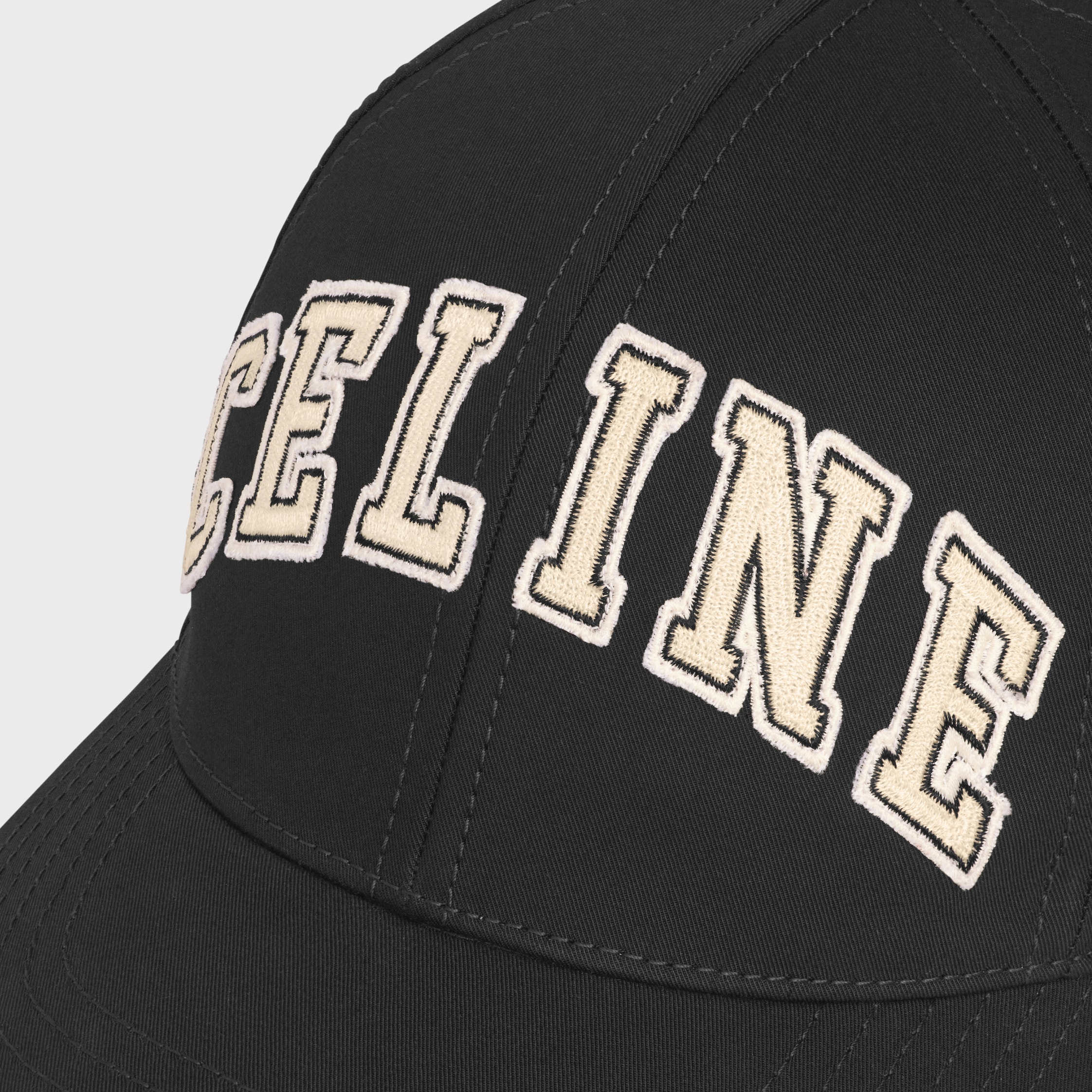国内発 セリーヌ CELINE COLLEGE パッチ ベースボールキャップ